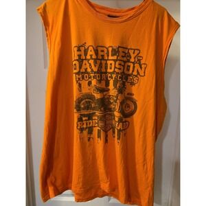 Harley Davidson Sleeveless Shirt Mens 3XL Rocky Top Pigeon Forge